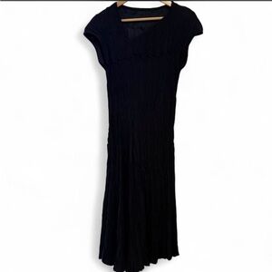 Chic Black Midi Dress